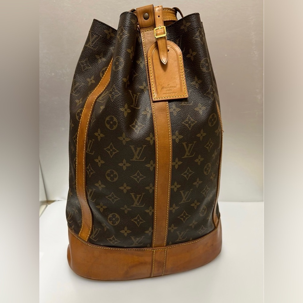 AUTHENTIC…Louis Vuitton Monogram Rondanee GM backpack/shoulder.